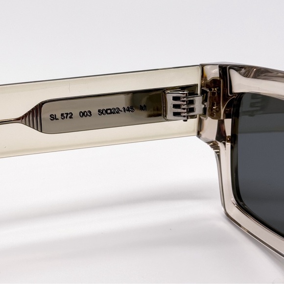 NEW SAINT LAURENT SL572 003 SQUARE UNISEX SUNGLASSES SAINT LAURENT SL 572 - Picture 8 of 10